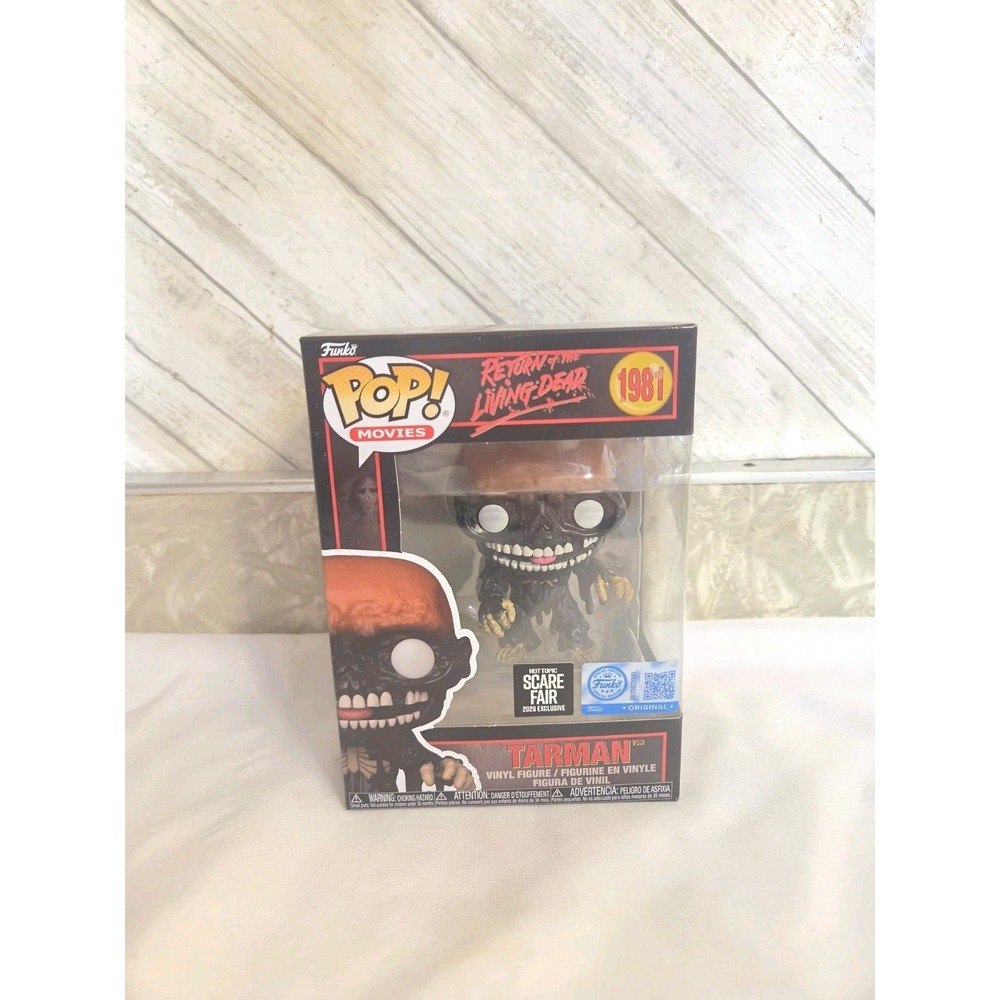 Funko Pop Movies Return of the Living Dead Tarman 1981 Scare Fair With Sorter